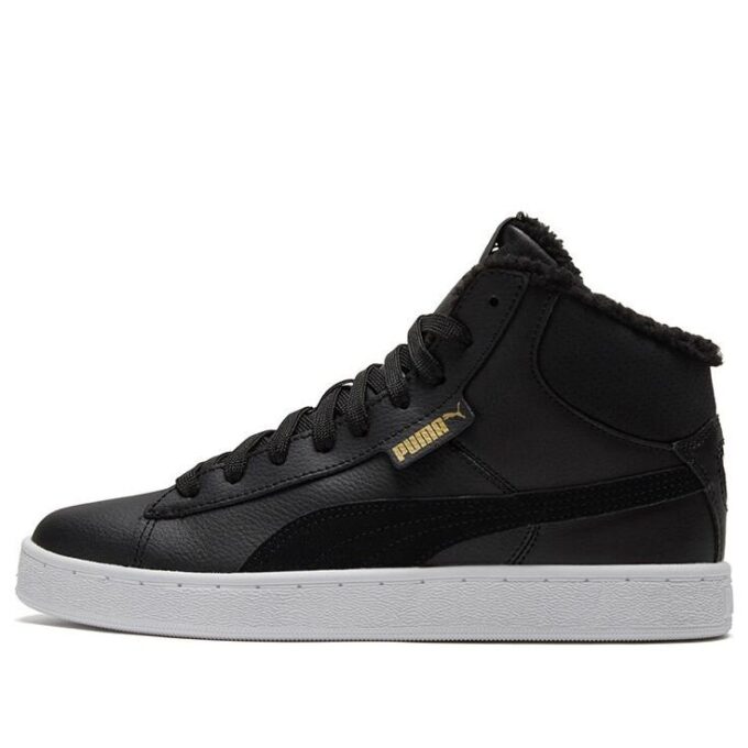 1948 Mid Lfur – Zapatillas de skate informales unisex con forro polar y caña media, color negro