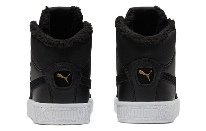 1948 Mid Lfur – Zapatillas de skate informales unisex con forro polar y caña media, color negro