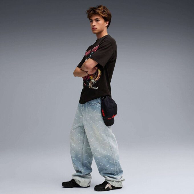 A$AP ROCKY x PUMA – Mezclilla con monograma láser para hombre