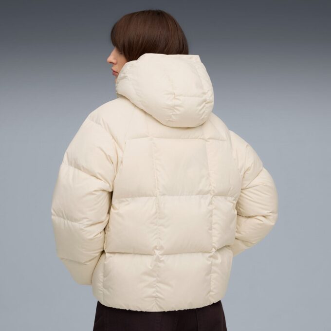 Abrigo acolchado con capucha para mujer Abrigo acolchado con capucha para mujer