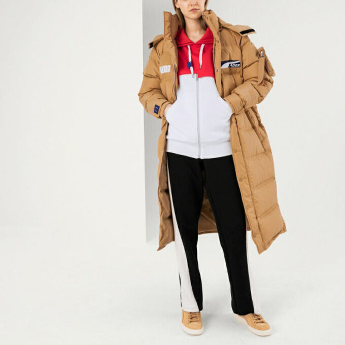Abrigo de plumas PUMA x Ader Error “bronceado”