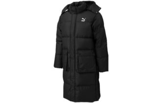 Abrigo largo de plumas Teamliga “Negro”