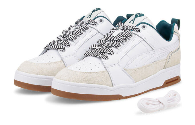 AMI x Slipstream LO “Blanco Verde Chicle”