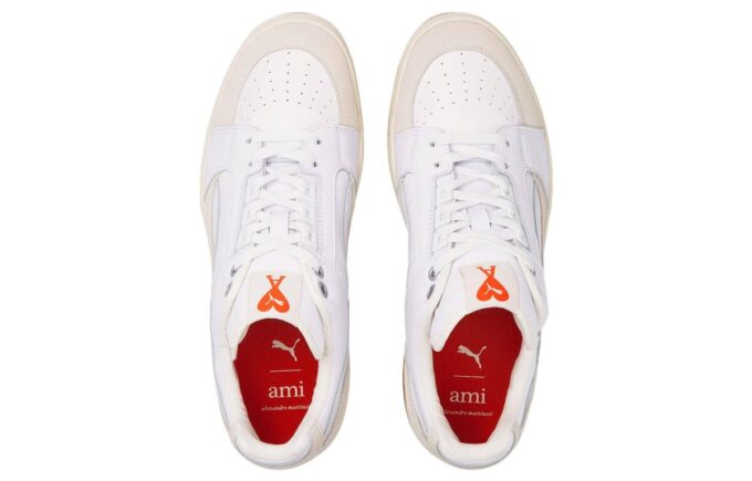 AMI x Slipstream Low “Blanco prístino”