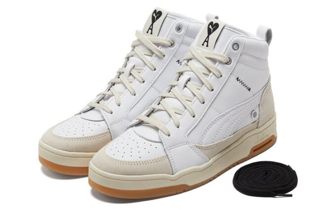 AMI x Slipstream Mid “Blanco prístino”