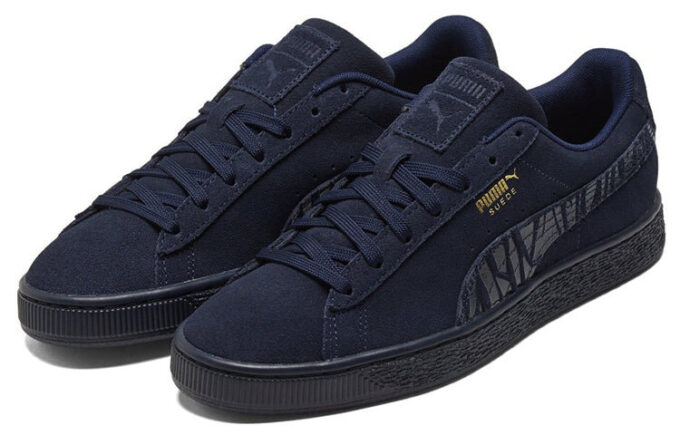 Ante Mono Deboss “Azul Oscuro Negro”