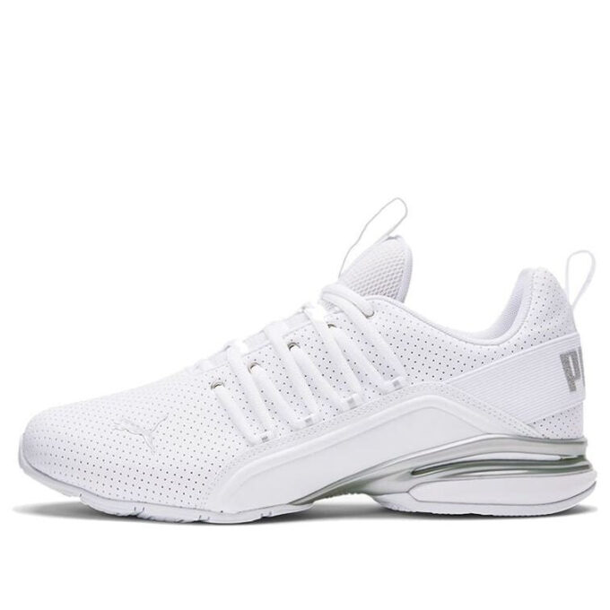 Axelion Perf Wide “Blanco Plata”