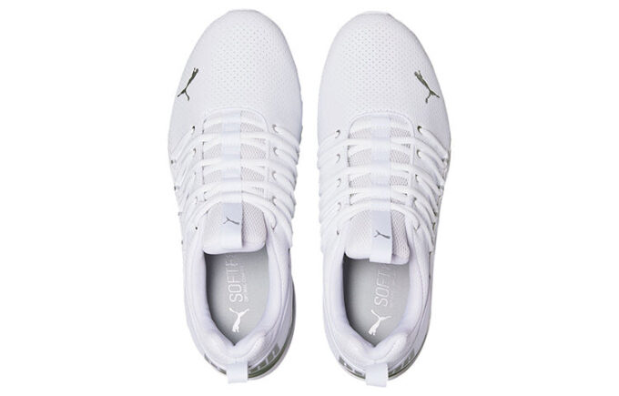 Axelion Perf Wide “Blanco Plata”