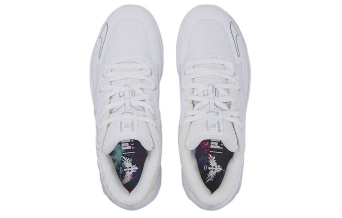 Balón LaMelo bajo MB.01 “Colores del equipo: Triple blanco”
