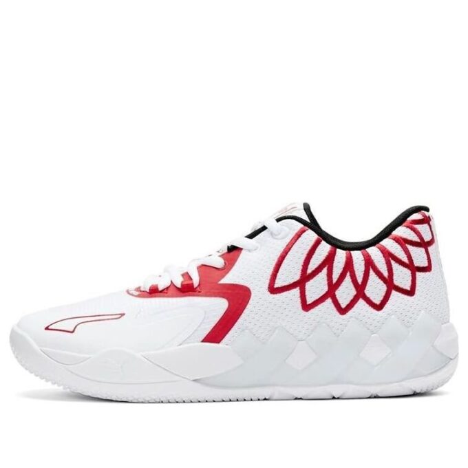Balón MB.01 Low LaMelo “Colores del equipo: Blanco, Rojo de alto riesgo”