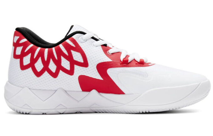 Balón MB.01 Low LaMelo “Colores del equipo: Blanco, Rojo de alto riesgo”