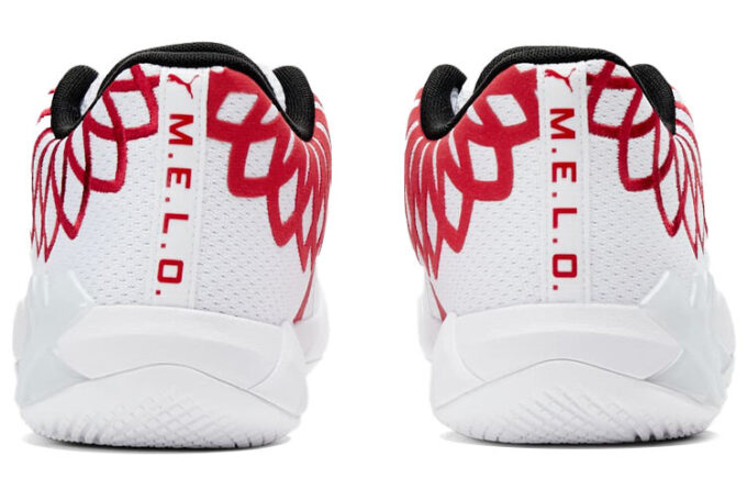 Balón MB.01 Low LaMelo “Colores del equipo: Blanco, Rojo de alto riesgo”
