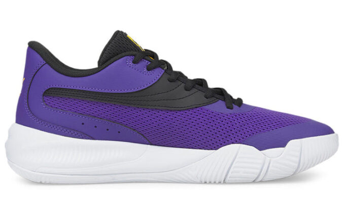 Baloncesto triple “Prisma Violeta Espectro Amarillo”