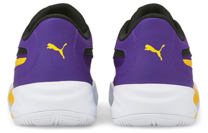 Baloncesto triple “Prisma Violeta Espectro Amarillo”