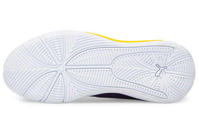 Baloncesto triple “Prisma Violeta Espectro Amarillo”
