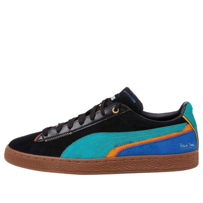 Black Fives x Suede Triplex “Negro”