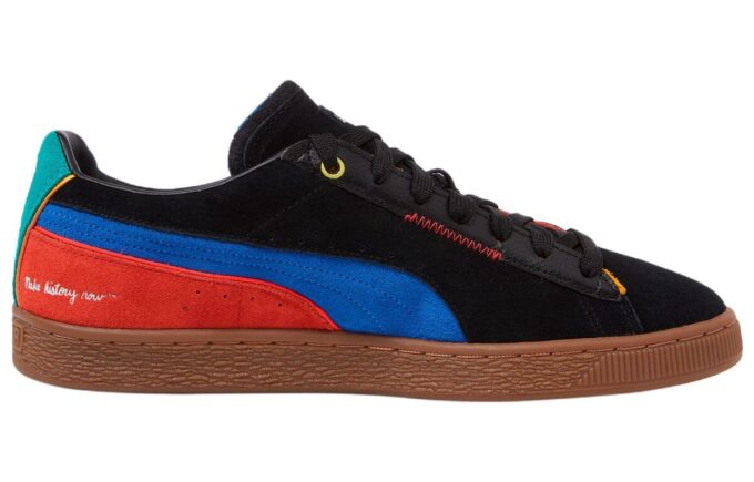 Black Fives x Suede Triplex “Negro”