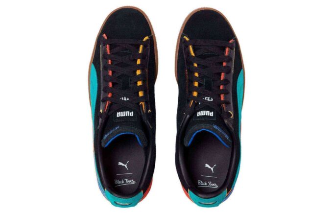 Black Fives x Suede Triplex “Negro”
