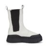 Botas Chelsea Mayze Stack “Gris vaporoso y negro” para mujer