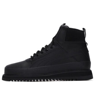 Botas de caña media unisex Desierto V2 WTR de goma, color negro