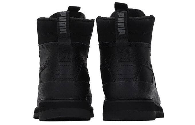 Botas de caña media unisex Desierto V2 WTR de goma, color negro