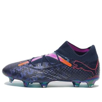 Botas de fútbol Future 7 Ultimate FG/AG “Azul marino, rosa y rojo”