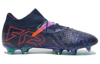 Botas de fútbol Future 7 Ultimate FG/AG “Azul marino, rosa y rojo”