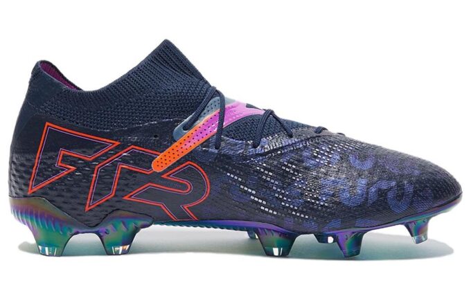 Botas de fútbol Future 7 Ultimate FG/AG “Azul marino, rosa y rojo”