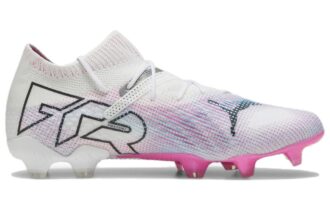 Botas de fútbol Future 7 Ultimate FG/AG “Blanco, Rosa, Negro”