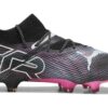 Botas de fútbol Future Ultimate 7 FG AG para mujer, paquete fenomenal, negras