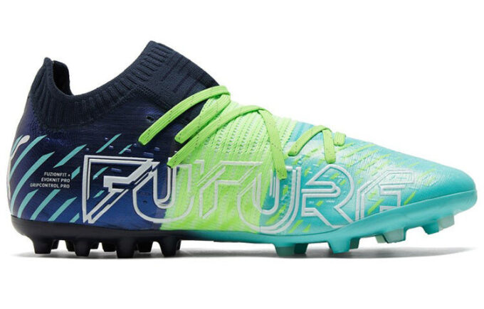 Botas de fútbol Future Z 1.2 MG Verde/Azul