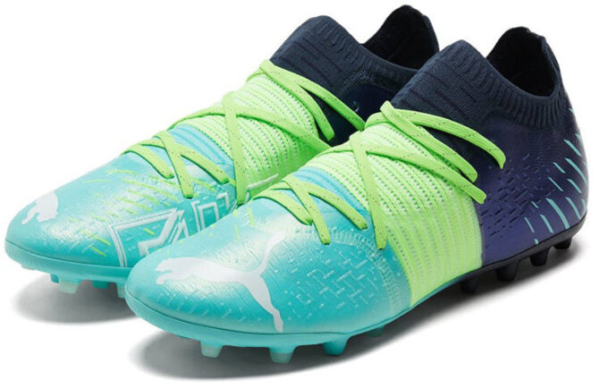 Botas de fútbol Future Z 1.2 MG Verde/Azul