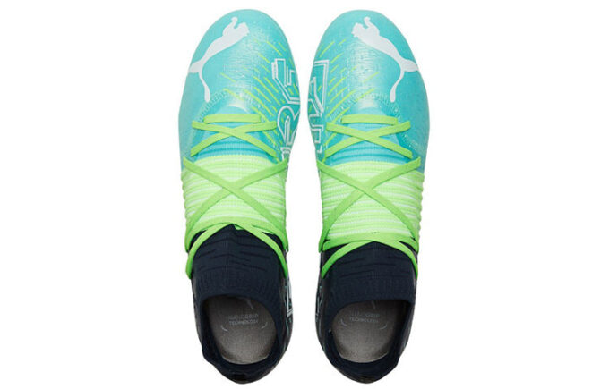 Botas de fútbol Future Z 1.2 MG Verde/Azul