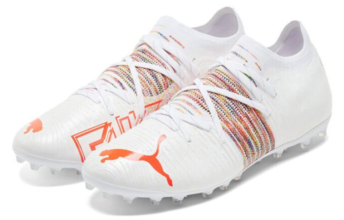 Botas de fútbol Future Z 2.1 Mg con clavos cortos, color blanco