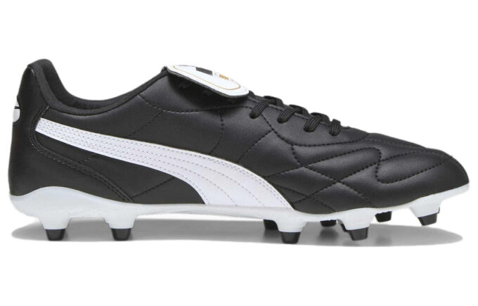 Botas de fútbol King TOP FG “Negro y blanco”