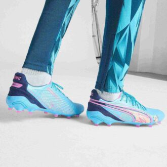 Botas de fútbol King Ultimate Volume Up para hombre, para terreno firme y artificial