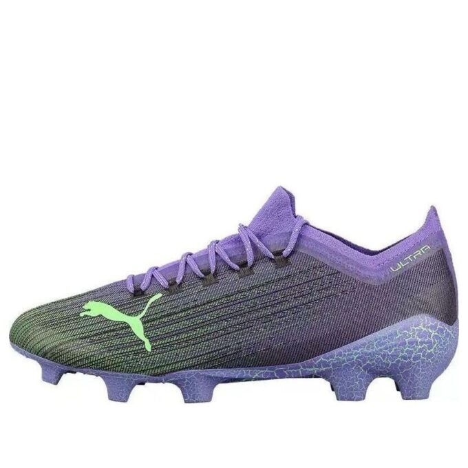 Botas de fútbol para exteriores Ultra 1.1 Fear FG/AG “Morado Verde”