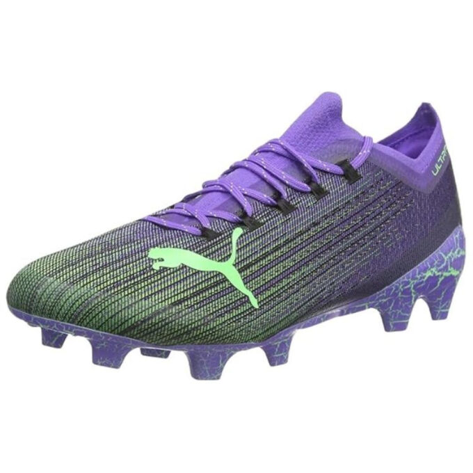 Botas de fútbol para exteriores Ultra 1.1 Fear FG/AG “Morado Verde”