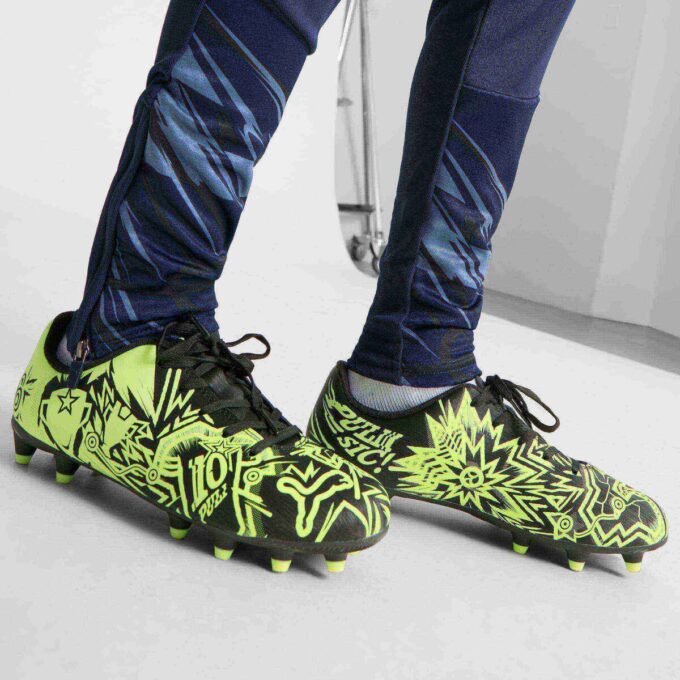 Botas de fútbol para terreno firme y artificial PUMA x CHRISTIAN PULISIC TACTO II para niños Botas de fútbol para terreno firme y artificial PUMA x CHRISTIAN PULISIC TACTO II para niños