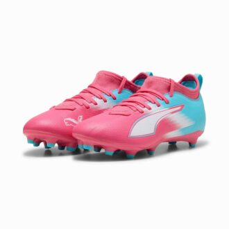 Botas de fútbol para terreno firme y artificial ULTRA 6 MATCH RECHARGE para niños