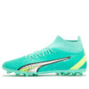Botas de fútbol profesionales Ultra Pro MG “Menta Eléctrica”