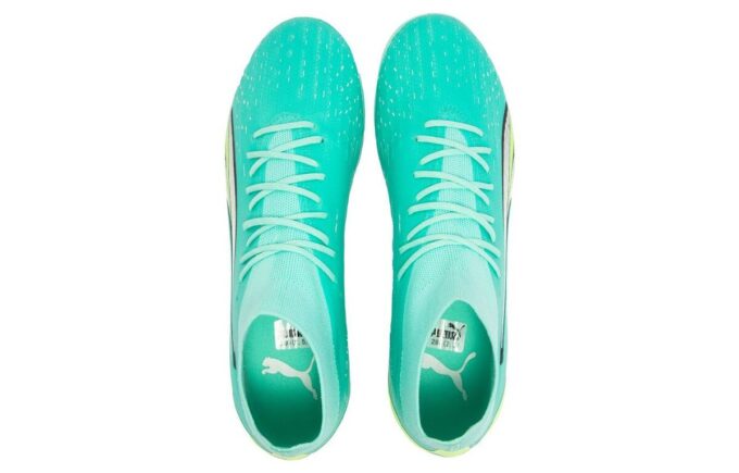 Botas de fútbol profesionales Ultra Pro MG “Menta Eléctrica”