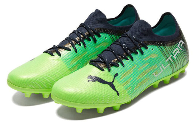 Botas de fútbol Ultra 1.3 Mg Verde/Negro