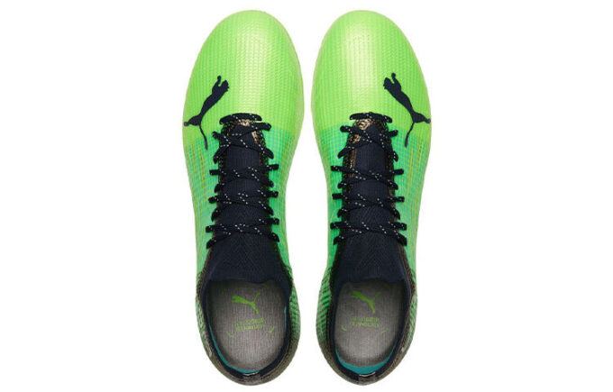 Botas de fútbol Ultra 1.3 Mg Verde/Negro