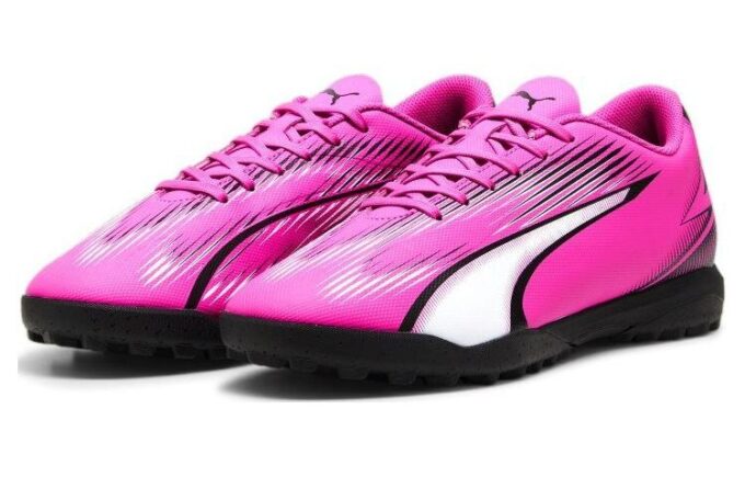 Botas de fútbol Ultra Play Low “Rosa y negro”