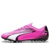 Botas de fútbol Ultra Play MG “Rosa, Blanco y Negro”