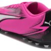 Botas de fútbol Ultra Play MG “Rosa, Blanco y Negro”