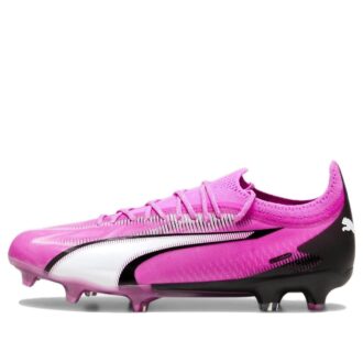 Botas de fútbol Ultra Ultimate FG “Rosa, Blanco y Negro”