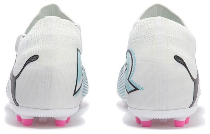 Botas Future 7 Match MG “Blanco, Azul y Rosa”