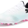 Botas Future 7 Play MG “Blanco, Azul y Rosa”